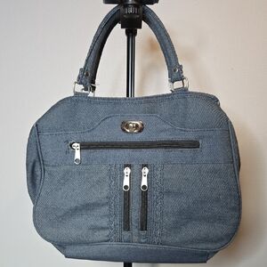 Stylish Blue Shoulder Bag